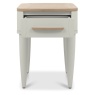 Delta Scandi Oak & Soft Grey Lamp Table