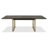 Downtown Vancouver Fumed Oak 6-8 Seater Extending Dining Table