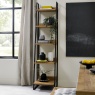 Downtown Vancouver Rustic Oak Narrow Open Display Unit