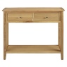 Hardwick Oak Console Table