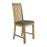 Downtown Hardwick Oak Slatted Back Dining Chair