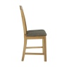 Downtown Hardwick Oak Slatted Back Dining Chair