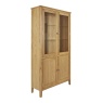 Downtown Hardwick Oak Display Cabinet