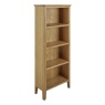 Downtown Hardwick Oak Slim Bookcase