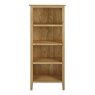 Downtown Hardwick Oak Slim Bookcase