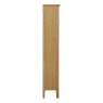 Downtown Hardwick Oak Slim Bookcase