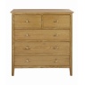 Hardwick Oak 2 + 3 Chest of Drawers