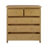 Hardwick Oak 2 + 3 Chest of Drawers