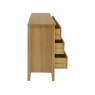 Hardwick Oak 3 + 3 Chest of Drawers