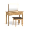 Hardwick Oak Dressing Table Set