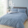 Catherine Lansfield Oslo Textured Trim Duvet Set