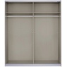 Rauch Subito Artisan Oak 181cm Sliding Door Wardrobe with Mirror Front