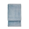 Santa Fe Fleece Super Soft Throw 200cm X 220cm - Blue