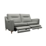 G Plan G Plan Austen 3 Seater Leather Sofa With Double Power Footrest & USB