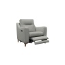 G Plan G Plan Austen Leather Armchair With Power Footrest & USB