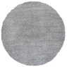 Mastercraft Mastercraft 023-0001/4248 Mehari Shaggy Round Rug - Grey