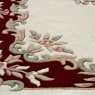 Melrose Interiors Melrose Royal 69x137cm Half Moon Rug - Cream/Red