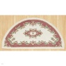 Melrose Interiors Melrose Royal 69x137cm Half Moon Rug - Cream/Rose