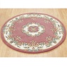 Melrose Interiors Melrose Royal Round Rug - Rose