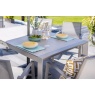 Hartman Hartman Rio 6 Seat Dining Set With Parasol & Base - Taupe