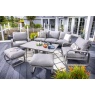 Hartman Hartman Halo Lounge Set With Adjustable Table - Taupe