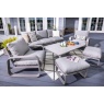 Hartman Hartman Halo Lounge Set With Adjustable Table - Taupe