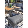 Hartman Hartman Asher Casual Corner Dining Set With Adjustable Table - Grey/Teak