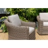 Lifestyle Garden Lifestyle Garden Martinique Lounge Sofa Set - Woodsmoke Finish