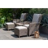 Lifestyle Garden Lifestyle Garden Martinique Companion Set - Woodsmoke Finish