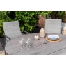 Lifestyle Garden Lifestyle Garden Urbanite 6 Seat Round Dining Set - Dark Grey