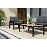 Lifestyle Garden Lifestyle Garden Panama Sofa Set - Black