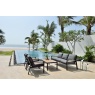 Lifestyle Garden Lifestyle Garden Panama Sofa Set - Black