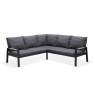 Lifestyle Garden Lifestyle Garden Panama Corner Lounge Set - Black