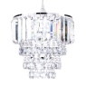 BHS Paladina Easy Fit Light Shade 25cm - Chrome