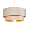 BHS Tia Light Shade 50cm - Ivory