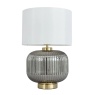 BHS Lyna Table Lamp - Satin Brass