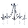 BHS Bugsy Flush Chrome Light - Chrome