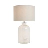 BHS Gracie Bubble Glass Table Lamp - Chrome