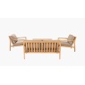 Pacific Lifestyle Pacific Malta 4 Seat Outdoor Seating Set - Natural