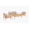 Pacific Lifestyle Pacific Malta 4 Seat Outdoor Seating Set - Natural