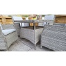 Signature Weave Signature Weave Edwina 4 Seater Dining Set - Grey