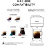 Nespresso Env120.Wae Vertuo Next Coffee Machine With Aeroccino - White