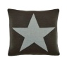 Helena Springfield Star Cushion 45cm - Grey