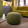 Extreme Lounging Indoor B Poufe Brushed Suede - Moss