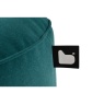 Extreme Lounging Indoor B Poufe Brushed Suede - Teal