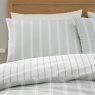 Bianca Ashford Stripe Duvet Set - Silver