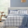 Bianca Marlow Check Duvet Set - Blue