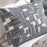 Catherine Lansfield Blocks Duvet Set - Black