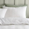 Catherine Lansfield Heatset Wave Duvet Set - White