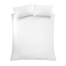 Catherine Lansfield Heatset Wave Duvet Set - White